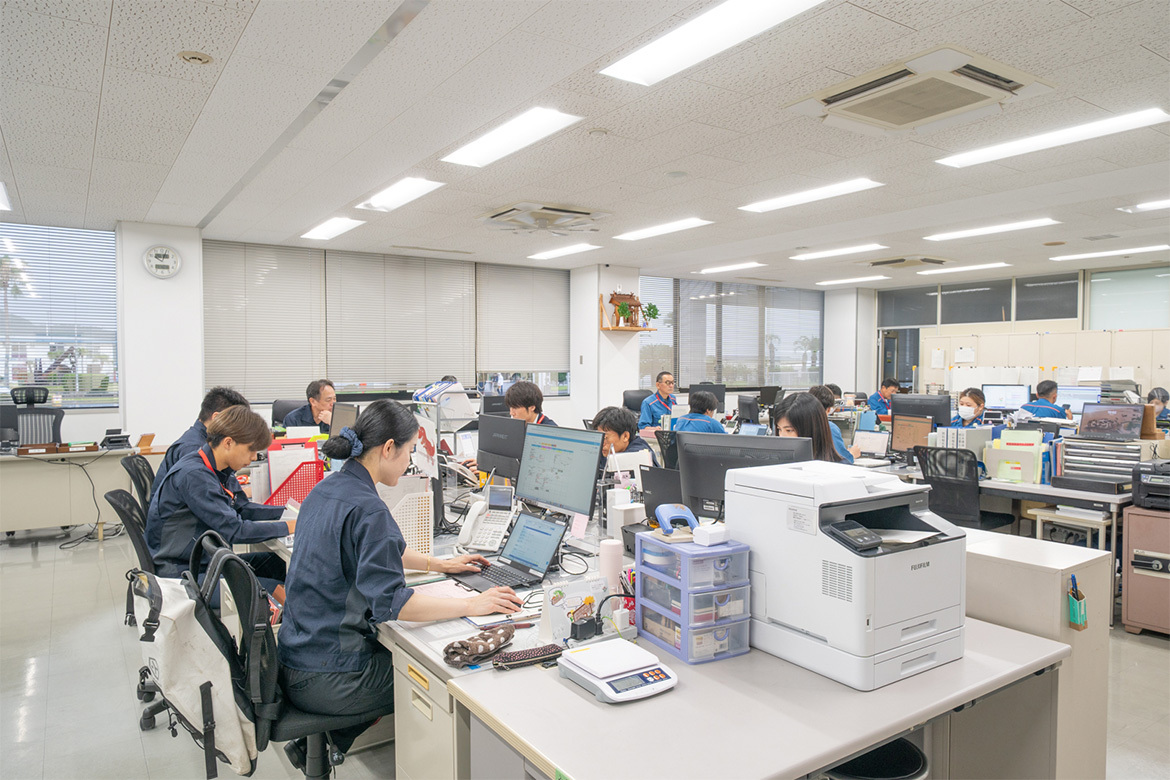 仕事の様子