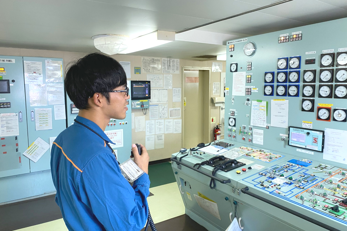 仕事の様子